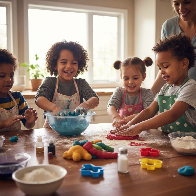 How to Make Play Dough at Home for Kids Fun and Creativity?