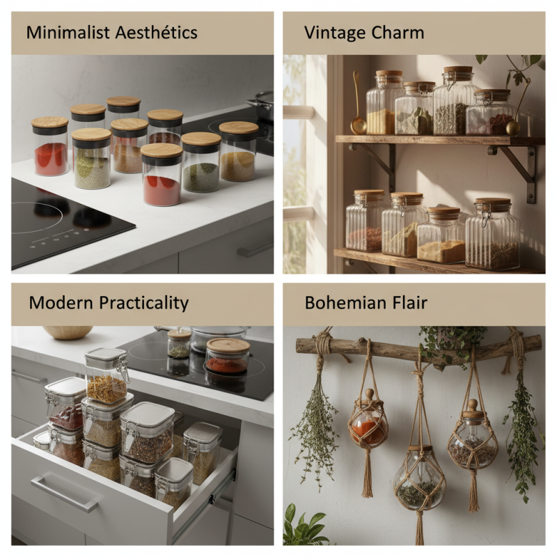 2026 Best Glass Spice Jar Designs for Your Kitchen Needs?