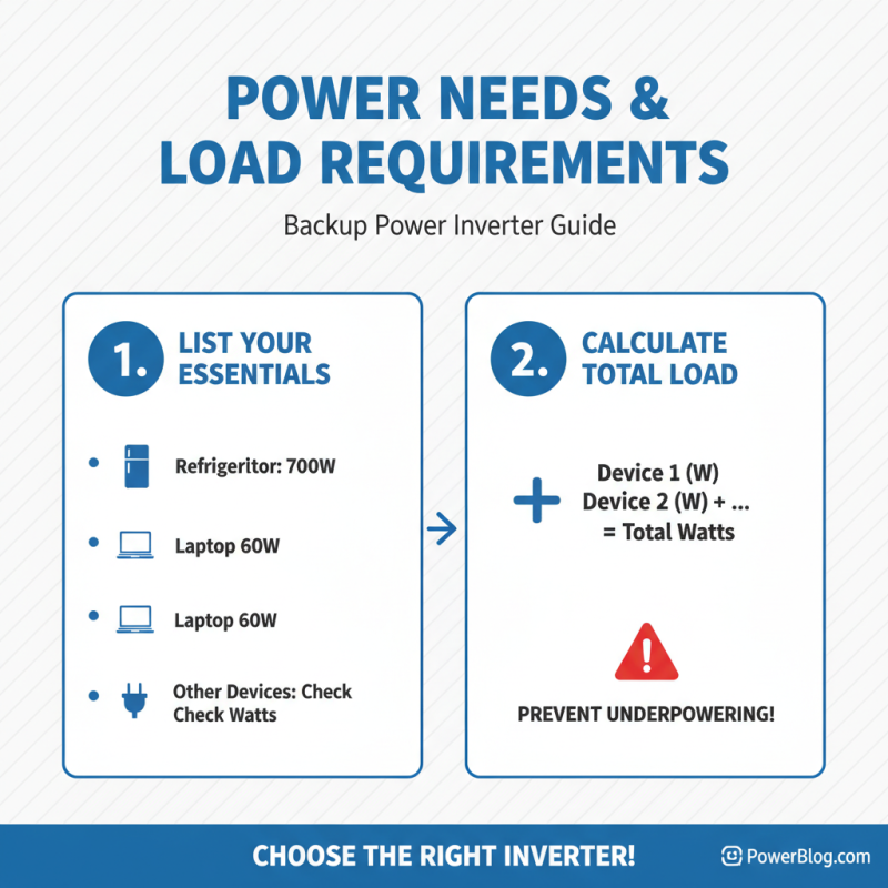 How to Choose the Right Backup Power Inverter for Your Needs?