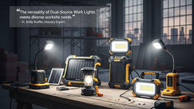 2026 Top Dual Source Work Light for Global Buyers?