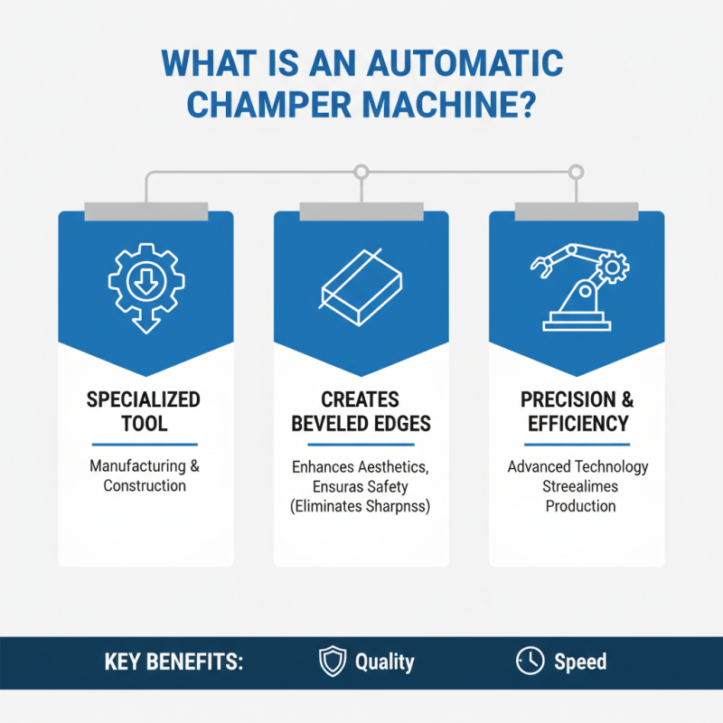 What is an Automatic Chamfer Machine and How Does it Work?