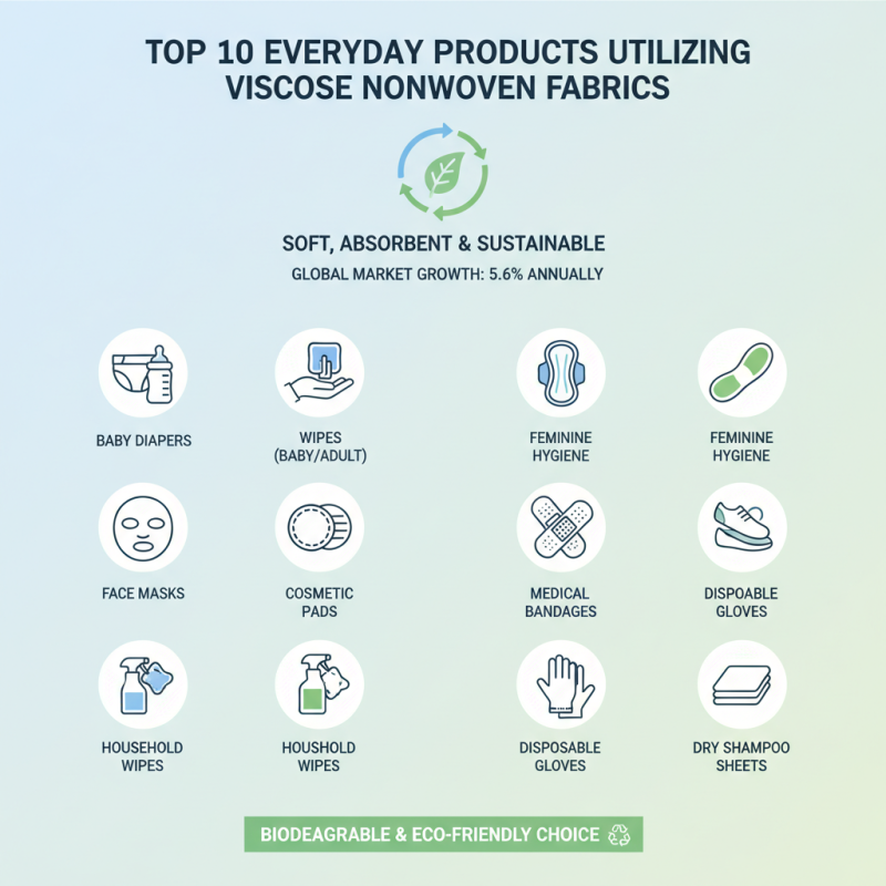 10 Best Uses of Viscose Nonwoven Fabrics for Everyday Products?