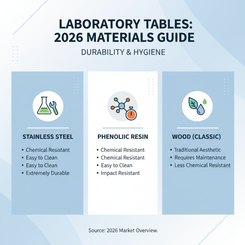 Best Laboratory Table Options for Global Buyers in 2026?