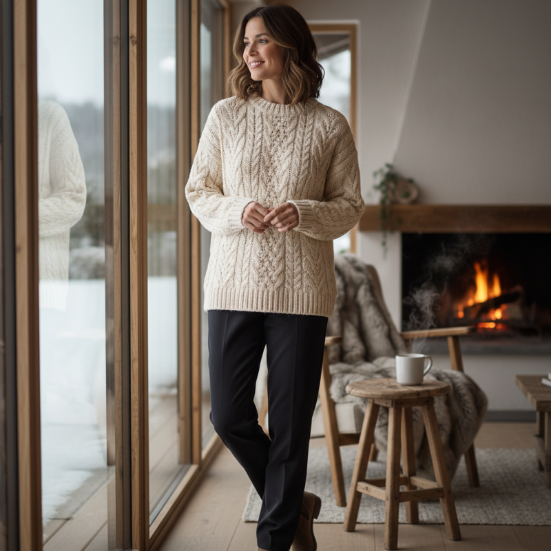 How to Choose the Perfect Cable Knit Pullover Sweater?