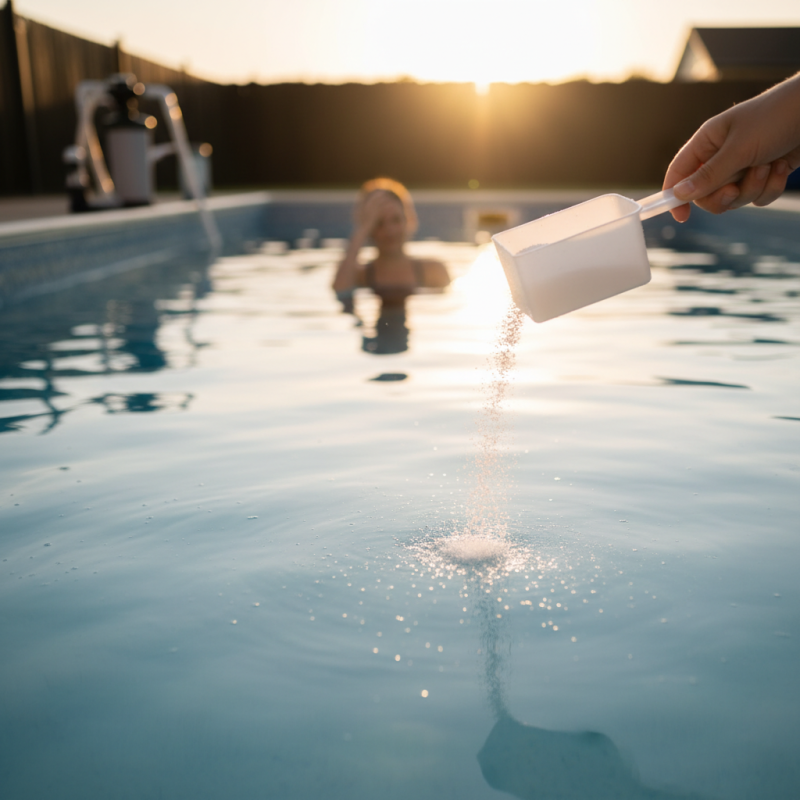 Why is My Cal Hypo Causing Cloudy Water in Swimming Pools?