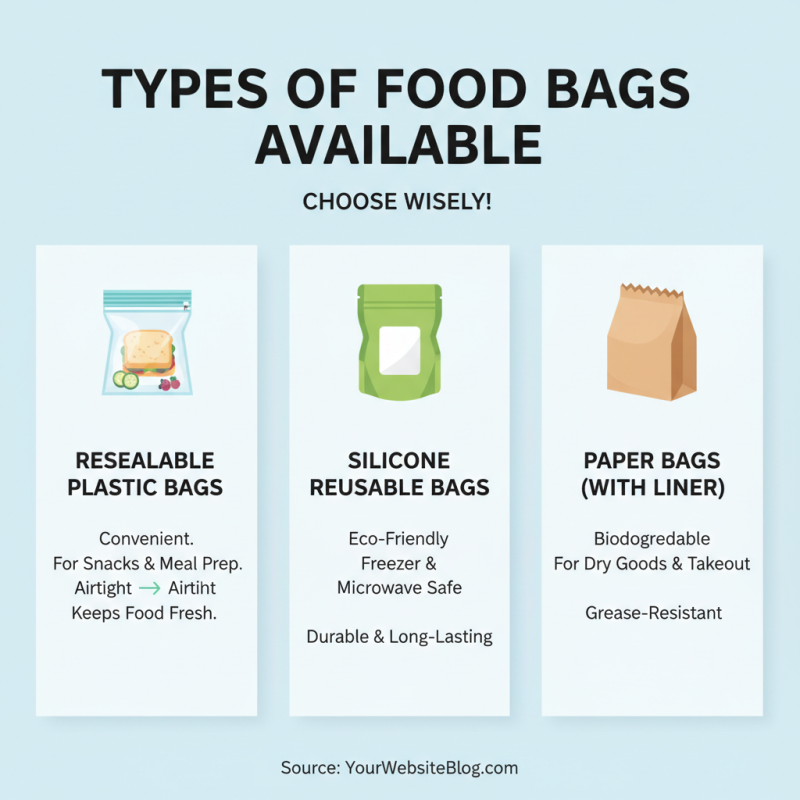 How to Choose the Right Food Bags for Your Needs?