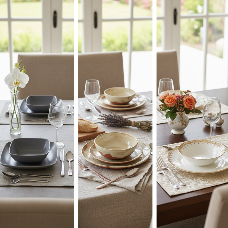 How to Choose the Perfect Dinnerware Set for Your Home?