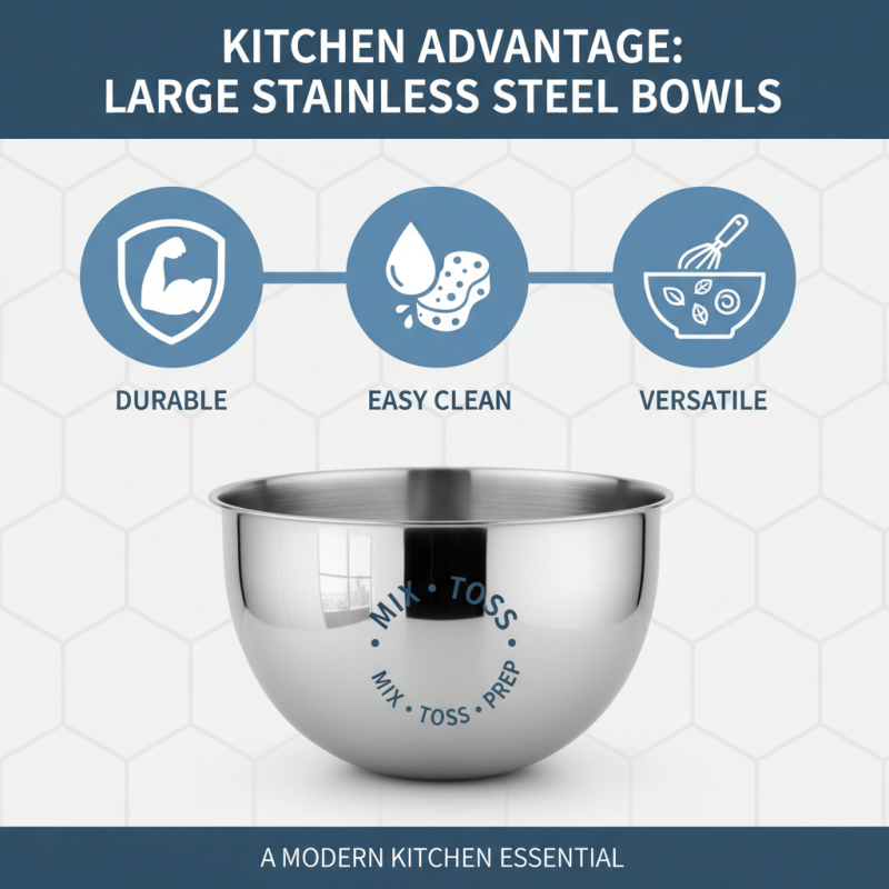 Buy the Best Large Stainless Steel Bowl for Your Kitchen?