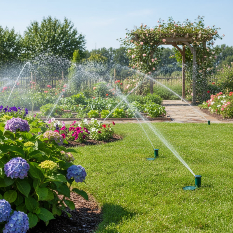 Top Benefits of Spray Pop Up Sprinkler for Your Garden?