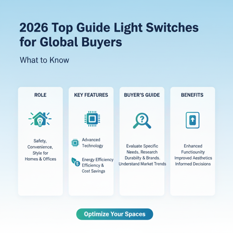 2026 Top Guide Light Switches for Global Buyers What to Know