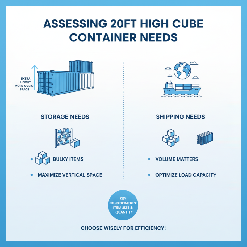 2026 How to Choose the Right 20ft High Cube Container?
