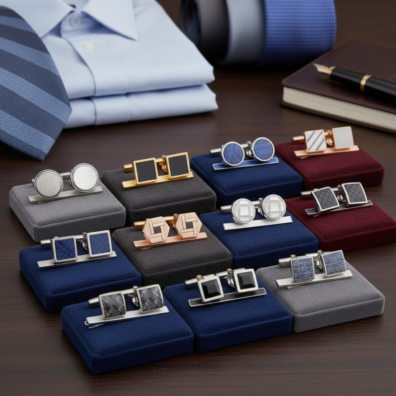 Top 10 Tie Cufflink Set Ideas for Business Professionals?