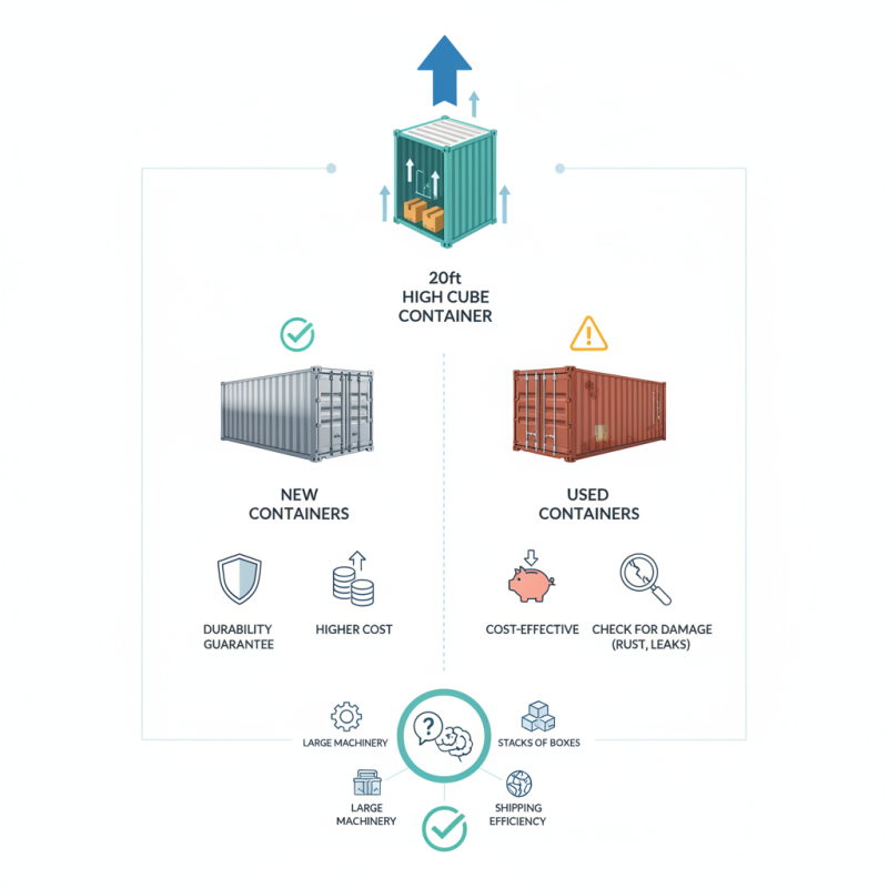 2026 How to Choose the Right 20ft High Cube Container?
