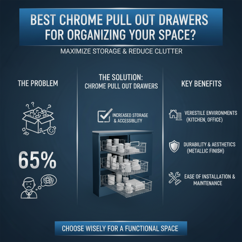 Best Chrome Pull Out Drawers for Organizing Your Space?