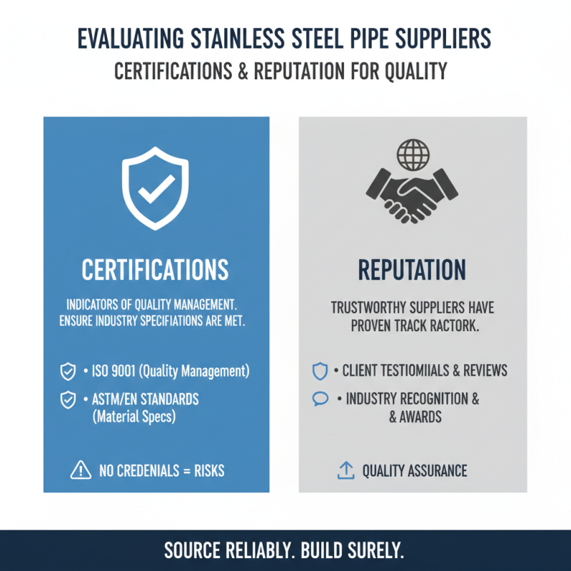 Essential Tips for Sourcing Quality Stainless Steel Pipe?
