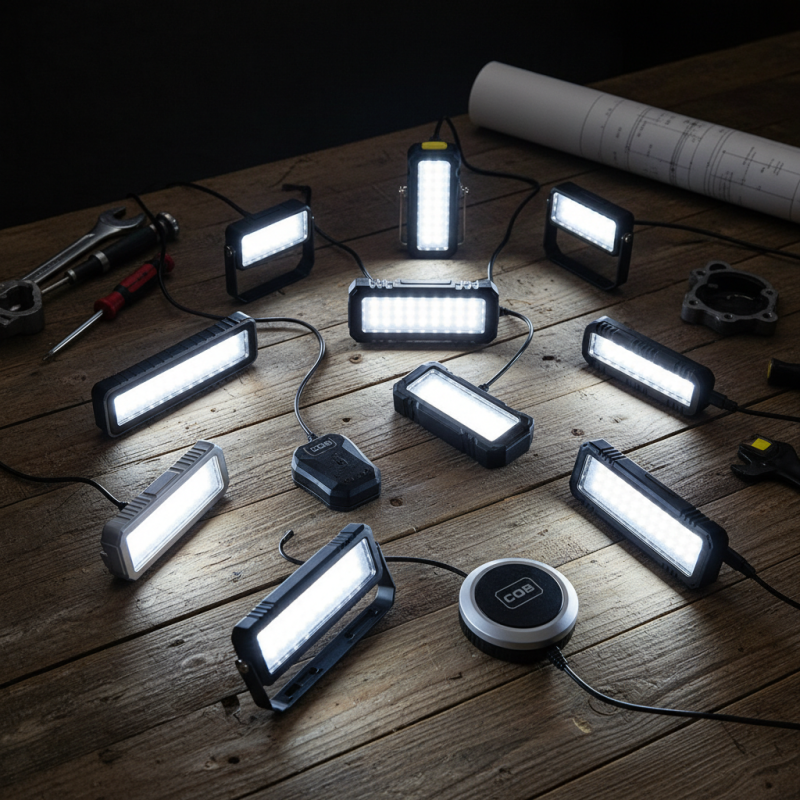 Top 10 Handheld Rechargeable COB Work Lights for Buyers