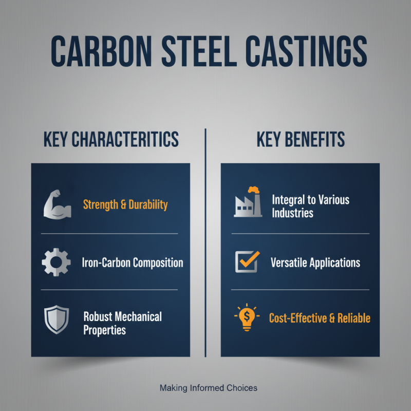 How to Choose the Best Carbon Steel Castings for Your Needs?