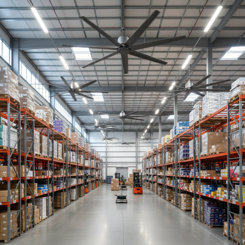 How to Choose HVLS Fans for an Efficient Adidas Warehouse?