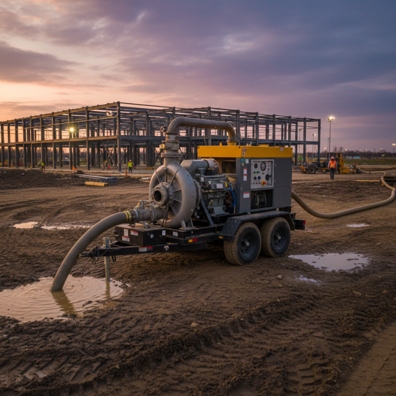 How to Choose the Best Trailer Mounted Drainage Pump?