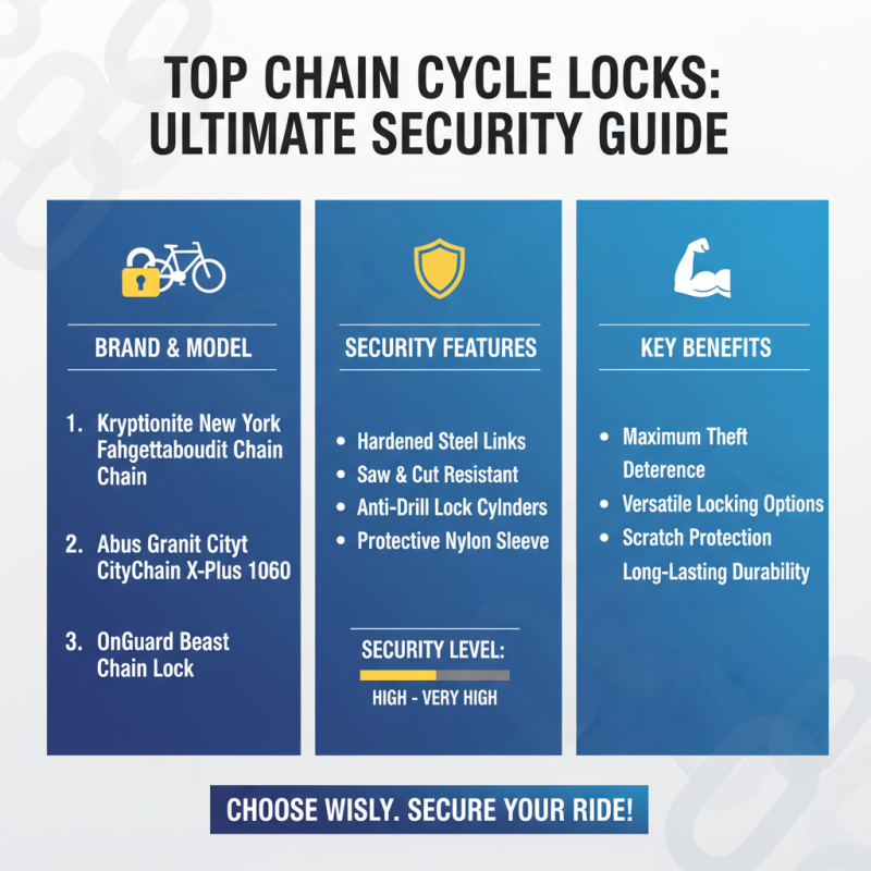 Why Choose a Chain Cycle Lock for Your Bicycle Security?