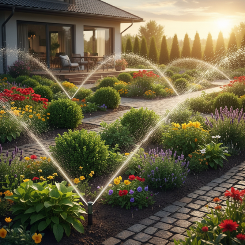 Top 10 Benefits of Using Pop Up Spray Sprinklers for Gardens?