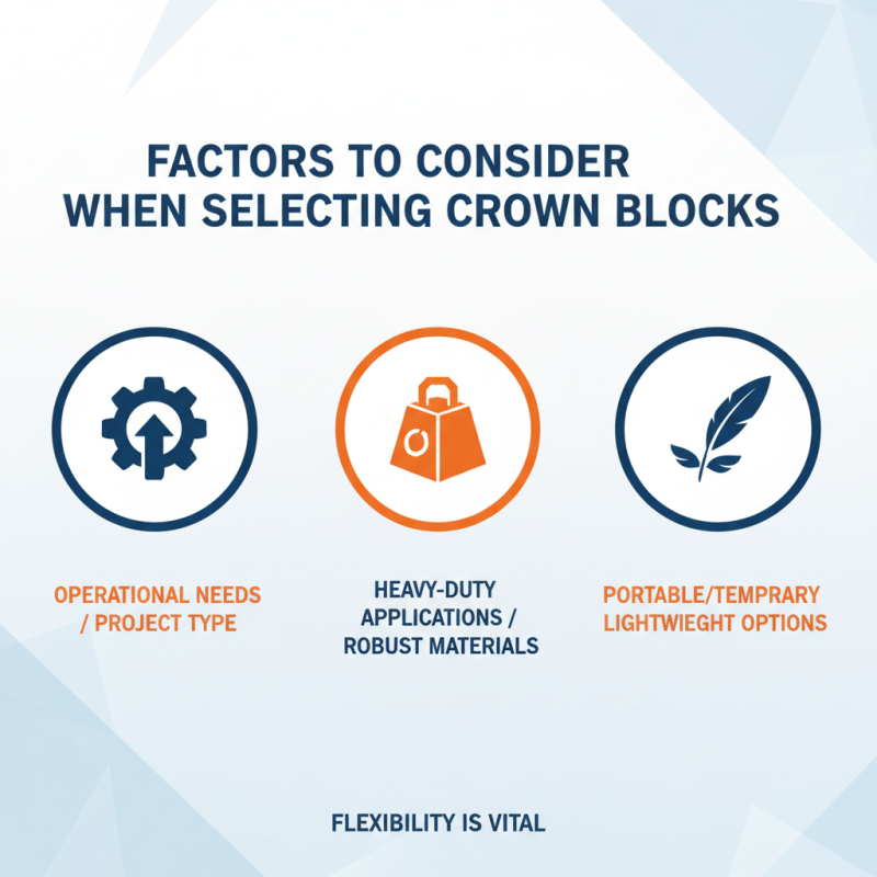 How to Choose the Right Crown Blocks for Your Needs?