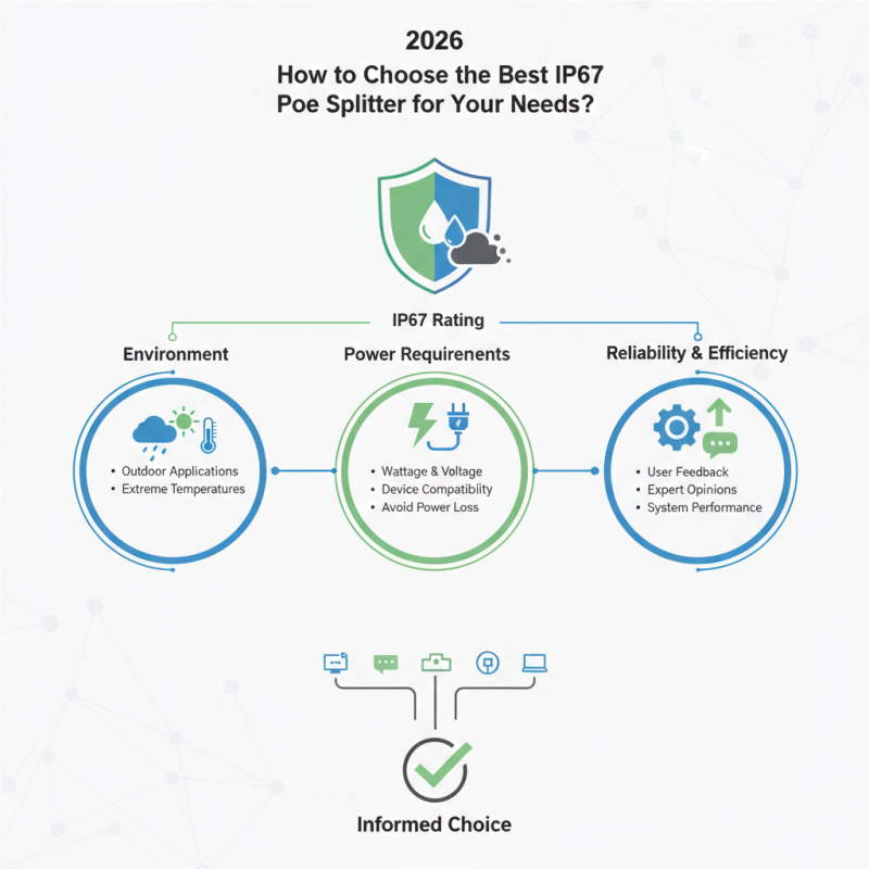 2026 How to Choose the Best IP67 Poe Splitter for Your Needs?