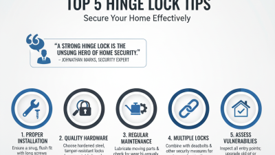 Top 5 Hinge Lock Tips to Secure Your Home Effectively?