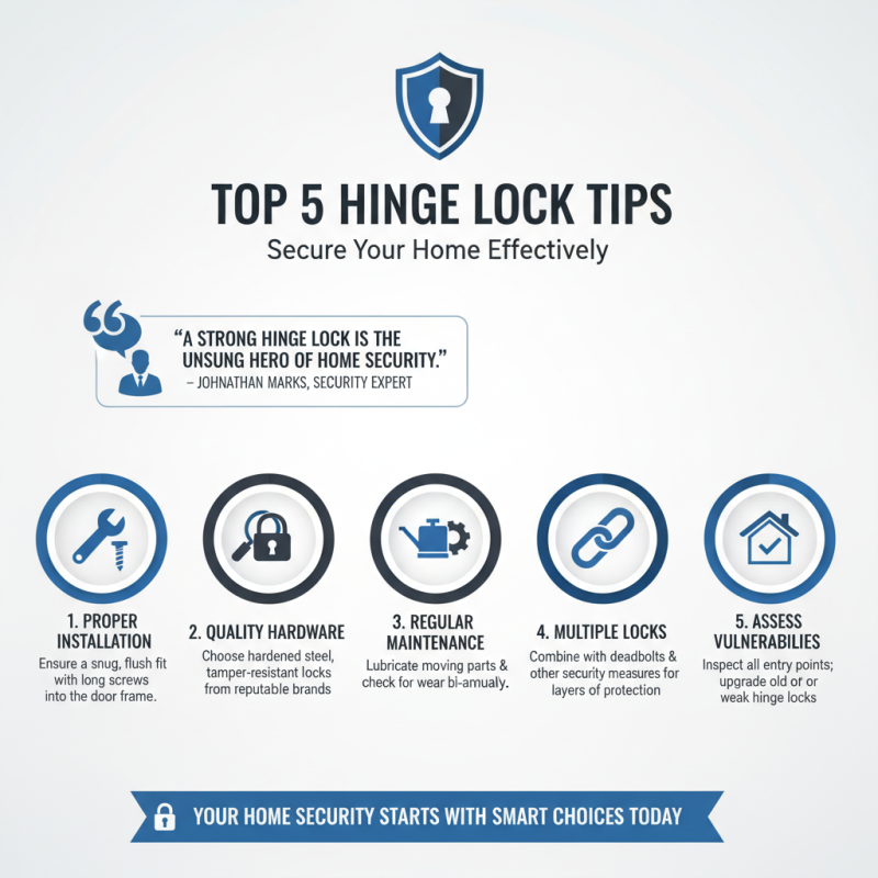 Top 5 Hinge Lock Tips to Secure Your Home Effectively?