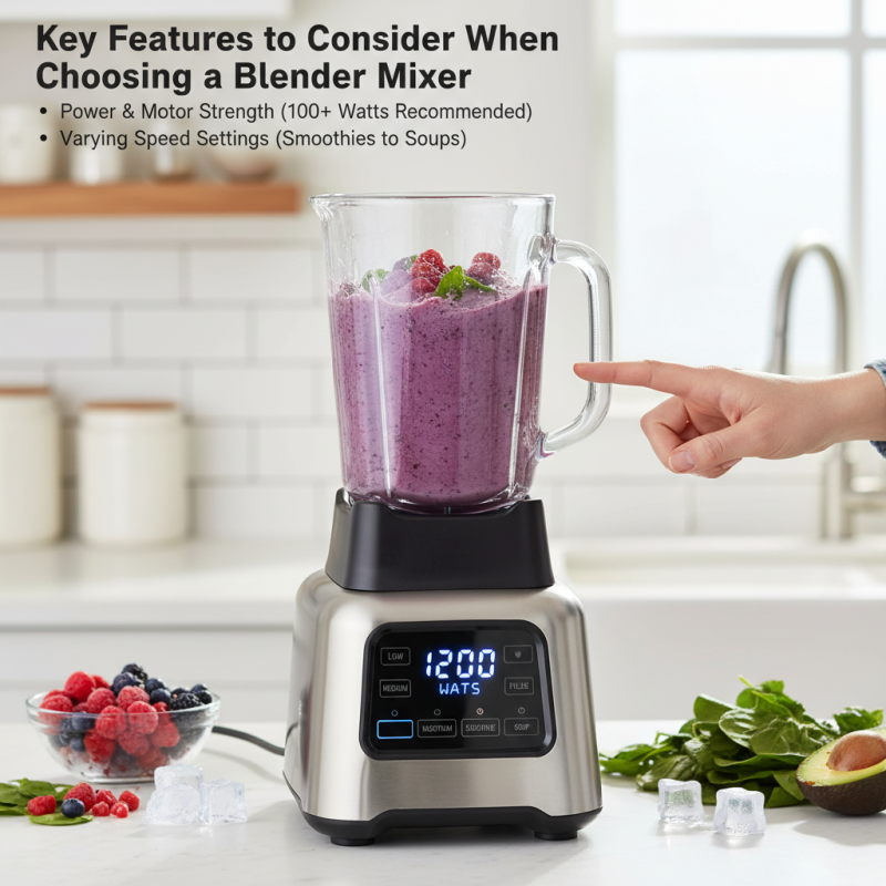 China Top Blender Mixer Machine Reviews and Buying Guide?
