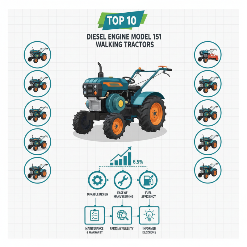 Top 10 Diesel Engine Model 151 Walking Tractors for Sale?