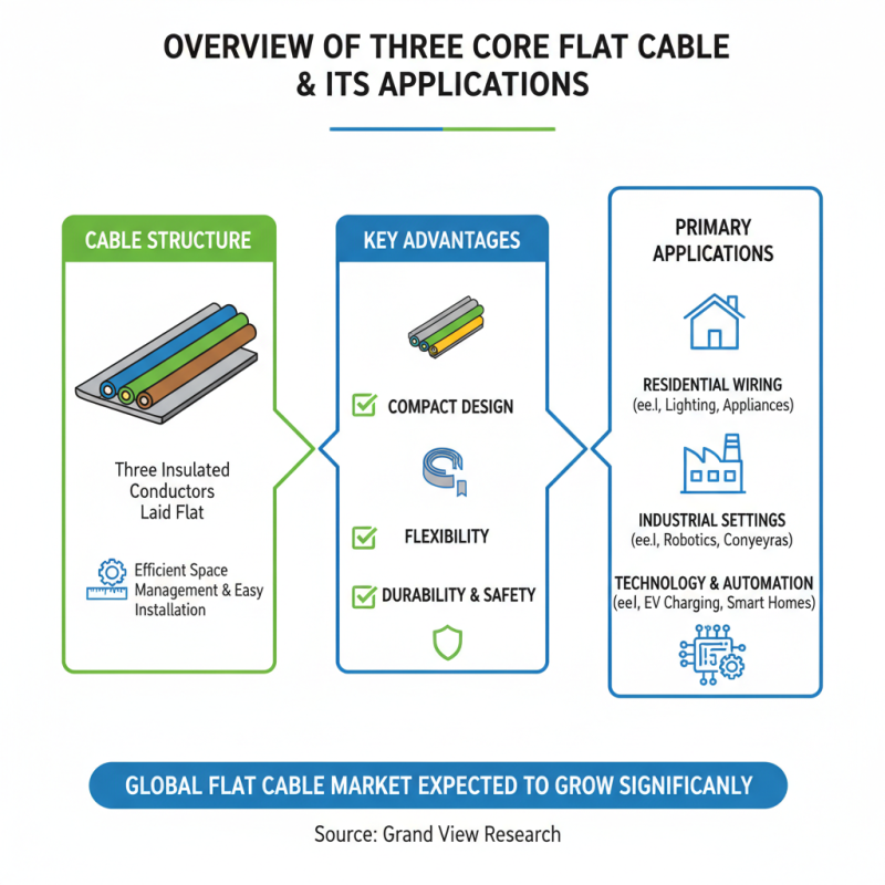 Top 10 Benefits of Three Core Flat Cable for Global Buyers?