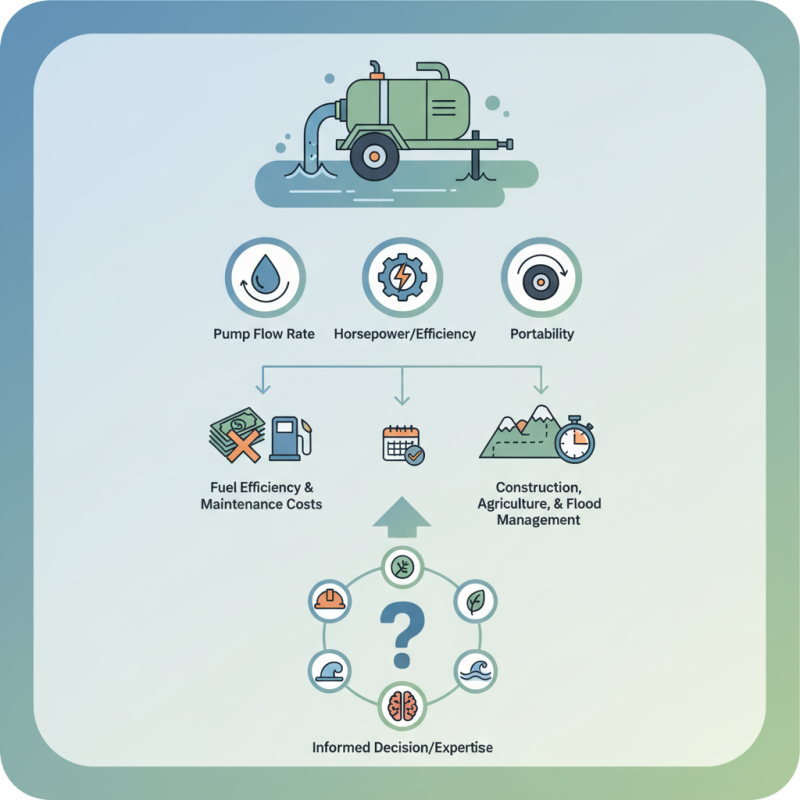 How to Choose the Best Trailer Mounted Drainage Pump for Your Needs?