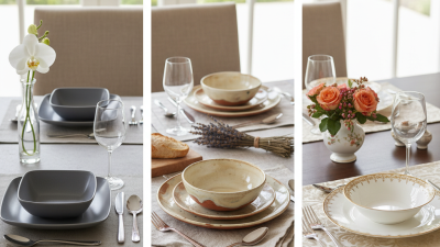 How to Choose the Perfect Dinnerware Set for Your Home?