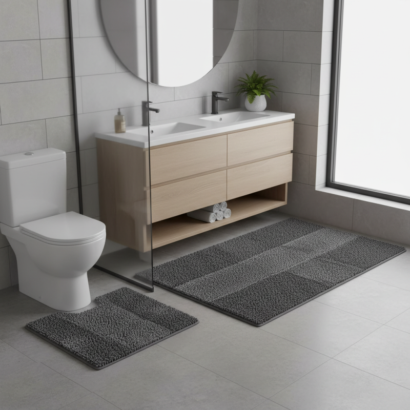 Why Choose Bathroom Floor Mats Set for Your Home?