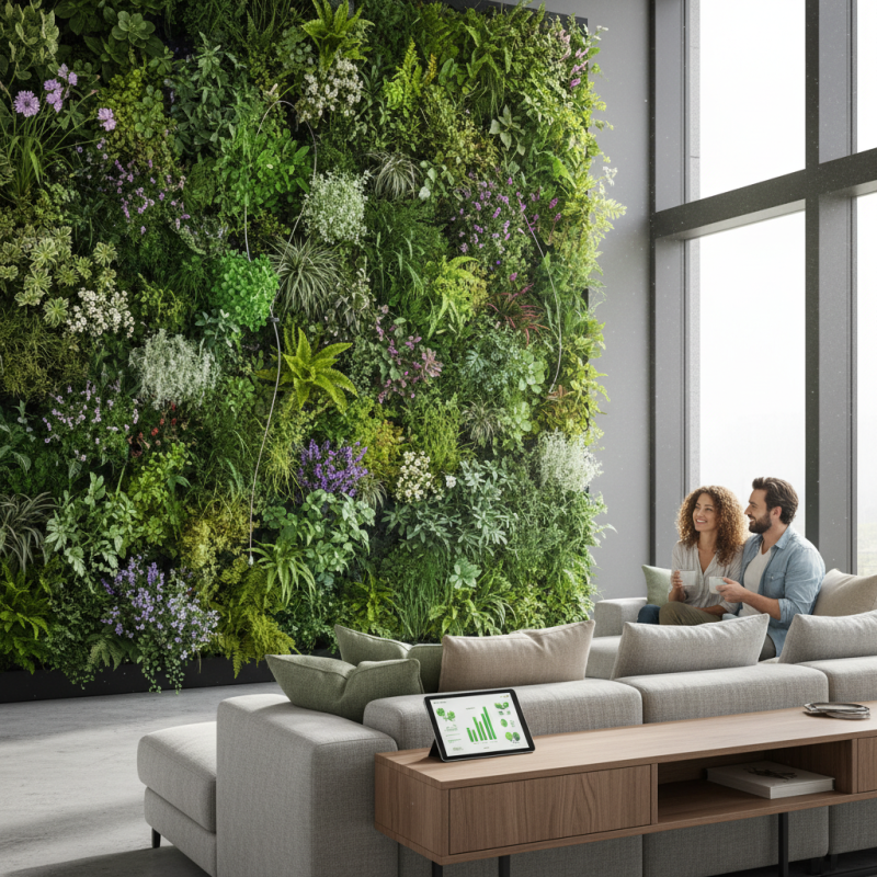 2026 Top Trends in Green Plant Wall Design for Eco Friendly Homes?