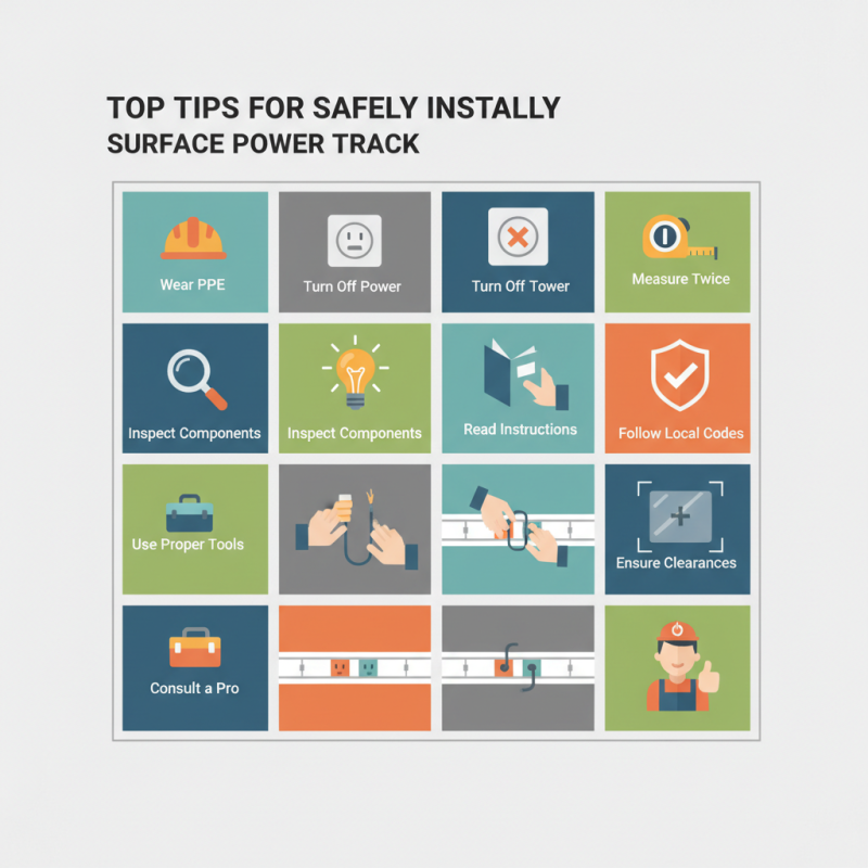 Top 10 Tips for Safely Installing a Surface Power Track?