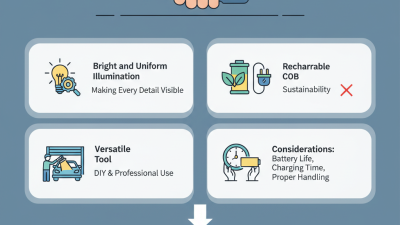 Why Choose Handheld Rechargeable COB Work Light for Your Needs?