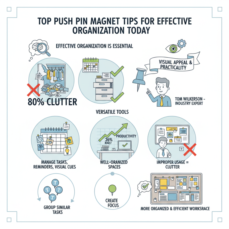 Top Push Pin Magnet Tips for Effective Organization Today?