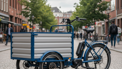 How to Choose the Best Durable Electric Cargo Tricycle?