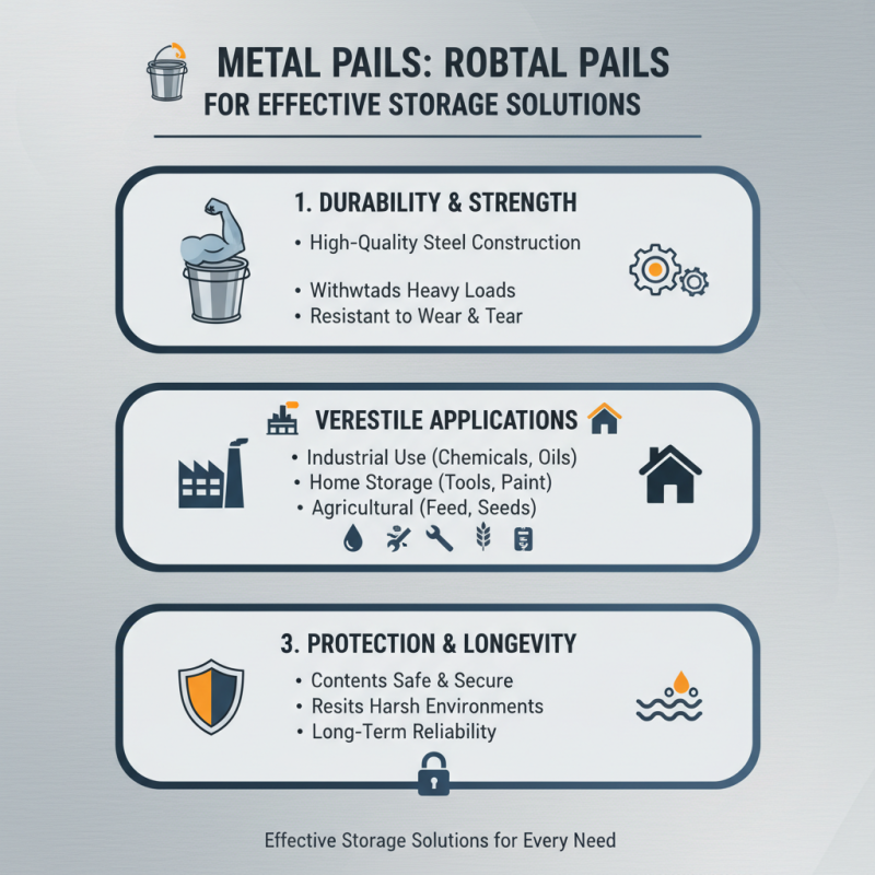2026 Best Metal Pail Components for Durable Storage Solutions?