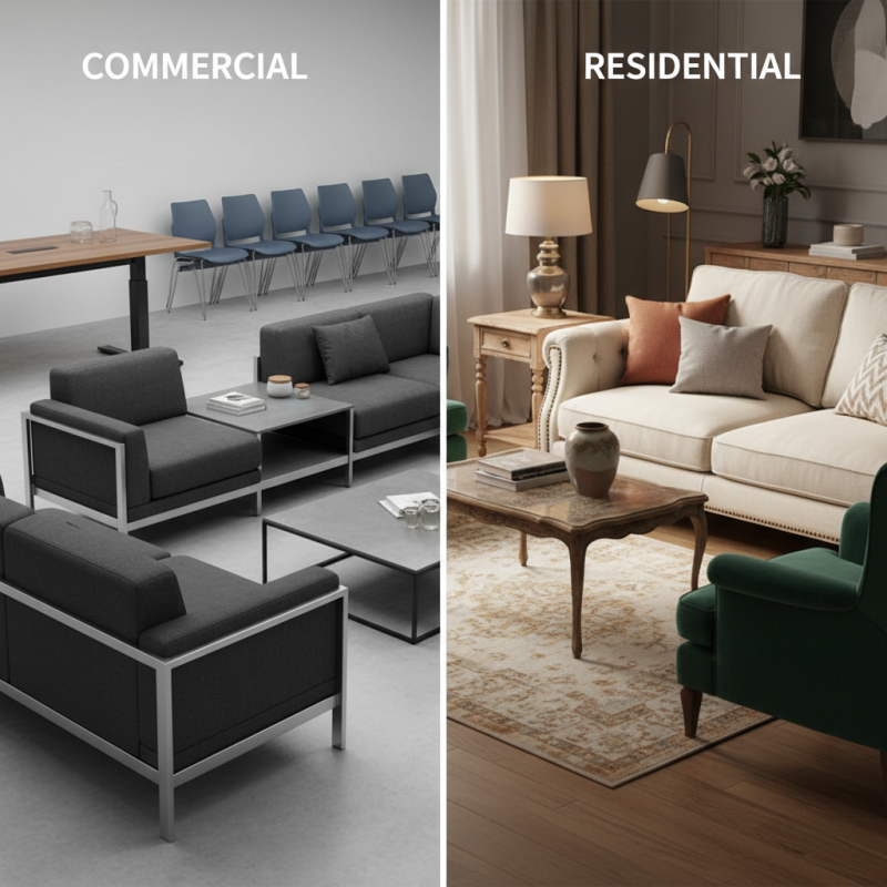 Why is Commercial Furniture More Expensive Than Residential?