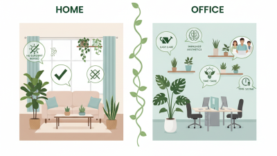 Top Benefits of Imitation Plants for Home and Office Decor?