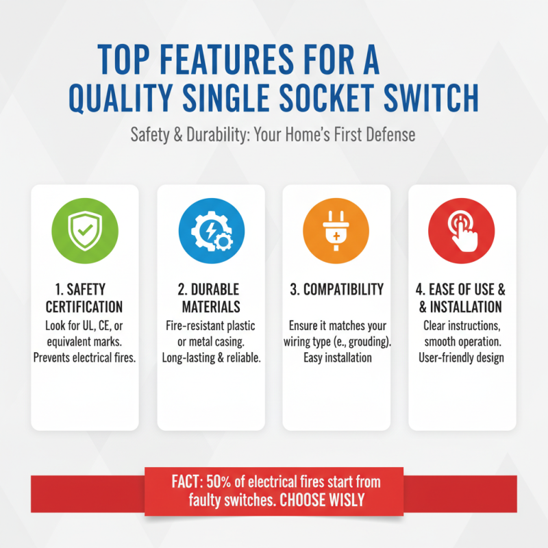 Best Single Socket Switch for Your Home or Office Needs?