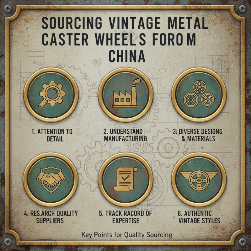 China Best Vintage Metal Caster Wheels for Global Buyers?