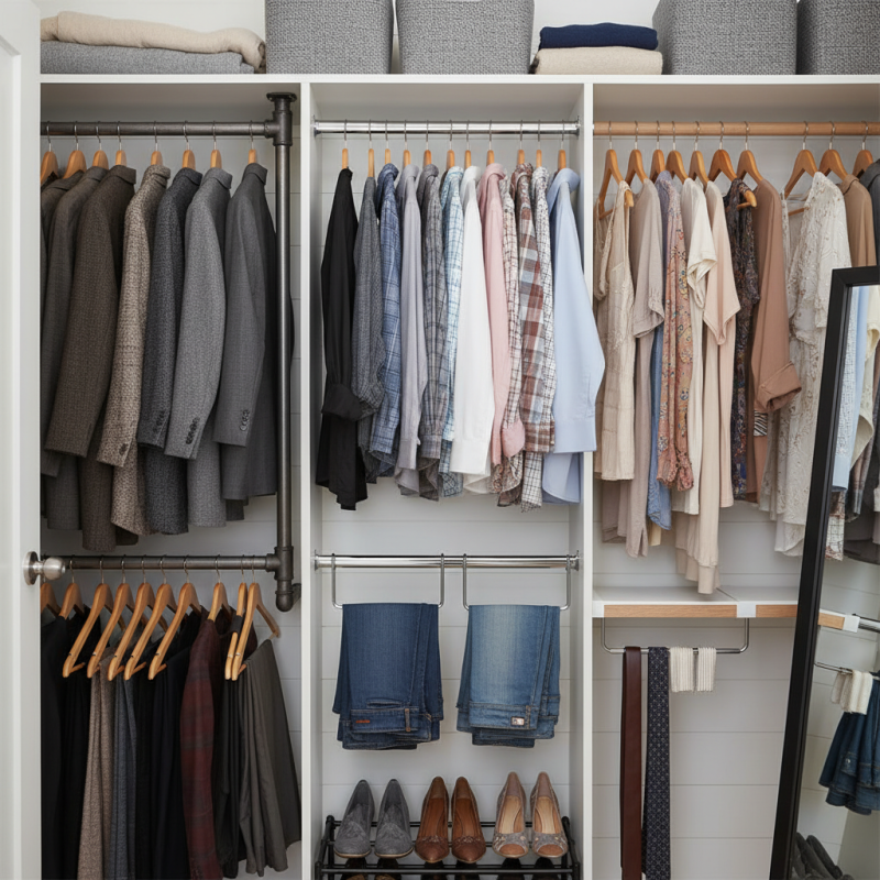 2026 Best Wardrobe Hanging Rod Options for Every Closet Need?