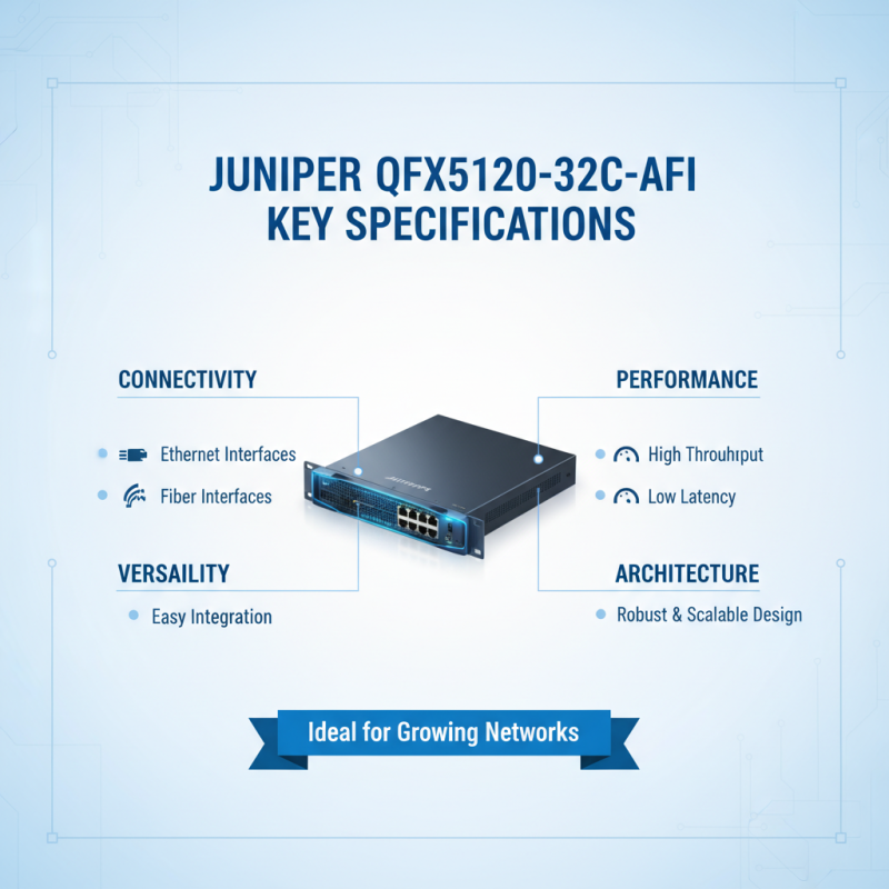 How to Switch Juniper Qfx5120-32c-Afi for Optimal Network Performance?
