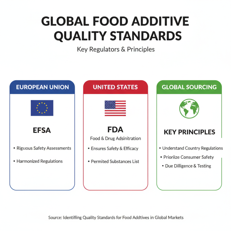 How to Choose Food Additives for Global Sourcing?