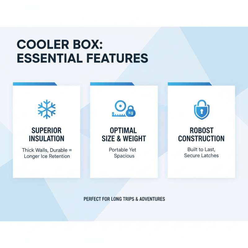 2026 How to Choose the Best Premium Cooler Box for Your Needs?