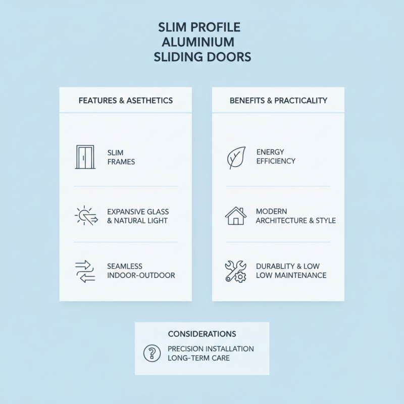 What is Slim Profile Aluminium Sliding Doors and Their Benefits?